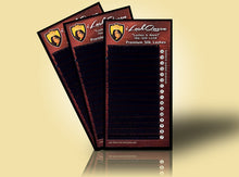 Load image into Gallery viewer, Silk Eyelash Extension Tray - B CURL/.20 thickness/13mm Length
