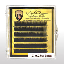Load image into Gallery viewer, Mini Tray by iLashQueen - C CURL/.23 thickness/12mm Length
